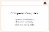 Computer Graphics - Princeton University