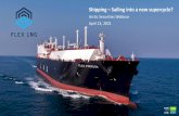 Shipping Sailing into a new supercycle? - FLEX LNG