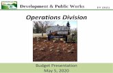 Development & Public Works FY 2021 - Springfield Or