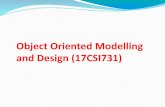 Object Oriented Modelling and Design (17CSI731)