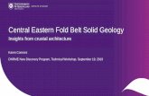 Central Eastern Fold Belt Solid Geology