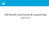 DER Growth: Customer Data Appendix E