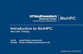 Introduction to BioHPC
