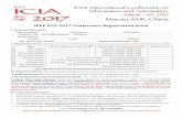 IEEE ICIA 2017 Registration Form Regular