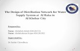 The Design of Distribution Network for Water Supply System ...