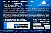 SCA Symposium 2021 Virtual Conference