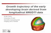 Growth trajectory of the early developing brain derived ...