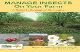 MANAGE INSECTS On Your Farm - SARE