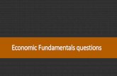 Economic Fundamentals questions