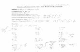 Hmwk: pg 446 # 1, 2, 3, 4ab, 5, 6ac, 7 Review of Exponent ...