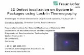 3D Defect localization on System in Packages using Lock-in ...