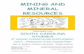 MINING AND MINERAL RESOURCES