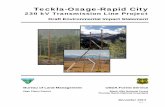 Teckla-Osage-Rapid City 230kV Transmission Line DEIS