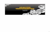 Analytic Trigonometry - Andrews University