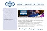 President’s Report to the SMCCCD Board of Trustees
