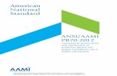 American National Standard - AAMI
