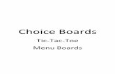 Choice Boards - Home - Perry County Schools