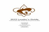 2015 Leader’s Guide - Camp Buffalo Bill