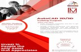 Training Program AutoCAD 2D/3D