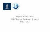 Repton School Dubai IBDP Course Outlines Group 6