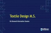 Textile Design M.S.
