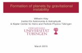 Formation of planets by gravitational instability