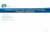 INTRODUCTION TO RIGA METROPOLITAN AREA PLANNING …