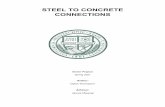 STEEL TO CONCRETE CONNECTIONS