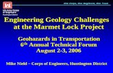 Engineering Geology Challenges at the Marmet Lock Project