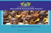 INCLUSIVE EDUCATION POLICY