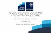 The Oxford Covid-19 Government Response Tracker (OXCGRT)