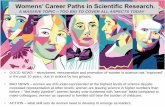 Womens’ Career Paths in Scientific Research.
