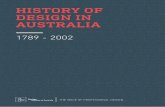 HISTORY OF DESIGN IN AUSTRALIA