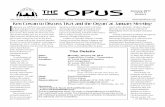 THE OPUS January 2011 Volume 27 - St. Louis Chapter