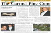 2014 GOLDEN PINE CONES The Carmel Pine Cone