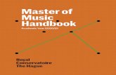Master of Music Handbook