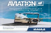 Aerospace Leadership in a Transitioning World