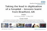 Taking the lead in digitisation of a hospital lessons ...