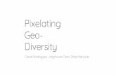 Pixelating Geo- Diversity - HITB