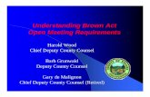 Understanding Brown Act Open Meeting Requirements