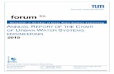 Annual Report of the Chair of Urban Water Systems engineering