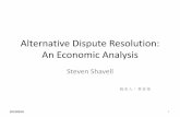 Alternative Dispute Resolution: An Economic Analysis