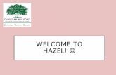 WELCOME TO HAZEL!