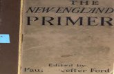 The New England primer : a reprint of the earliest known ...
