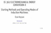 CONVERSION-II Starting Methods and Operating Modes of ...