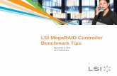 LSI MegaRAID Controller Benchmark Tips - Broadcom Inc.