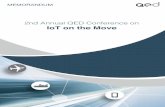 2nd Annual QED Conference on IoT on the Move