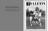 BCOA Bulletin July-August-September 1996