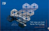 TWI view on Cold Spray Technology - Team Defence