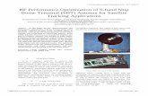 RF Performance Optimization of S-band Ship Borne Terminal ...